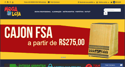 Desktop Screenshot of megalojasp.com.br